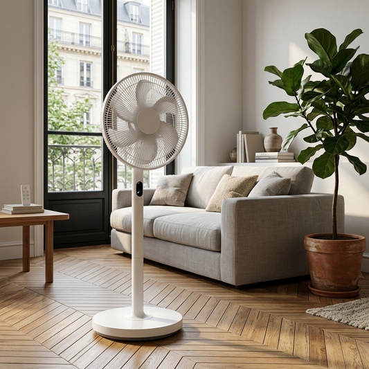 Ventilateur sur pied DC ultra silencieux