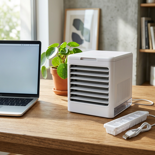 Ventilateur glacière USB portable