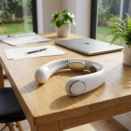 Mini clim de cou rechargeable