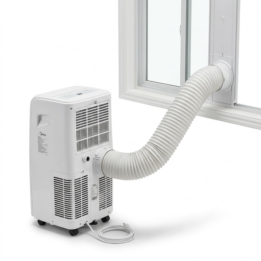 Climatiseur mobile WiFi, gaine et kit fenetre