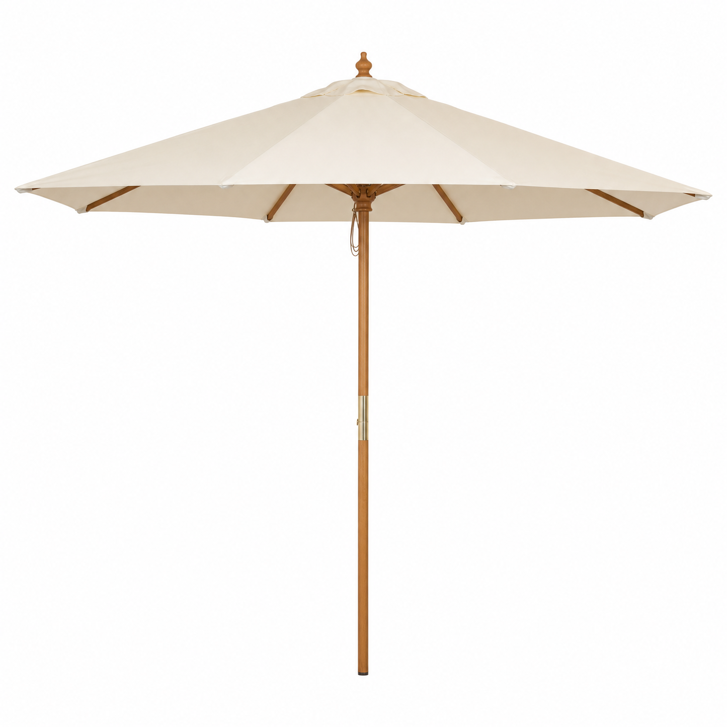 Parasol de marché bois 2,7 m