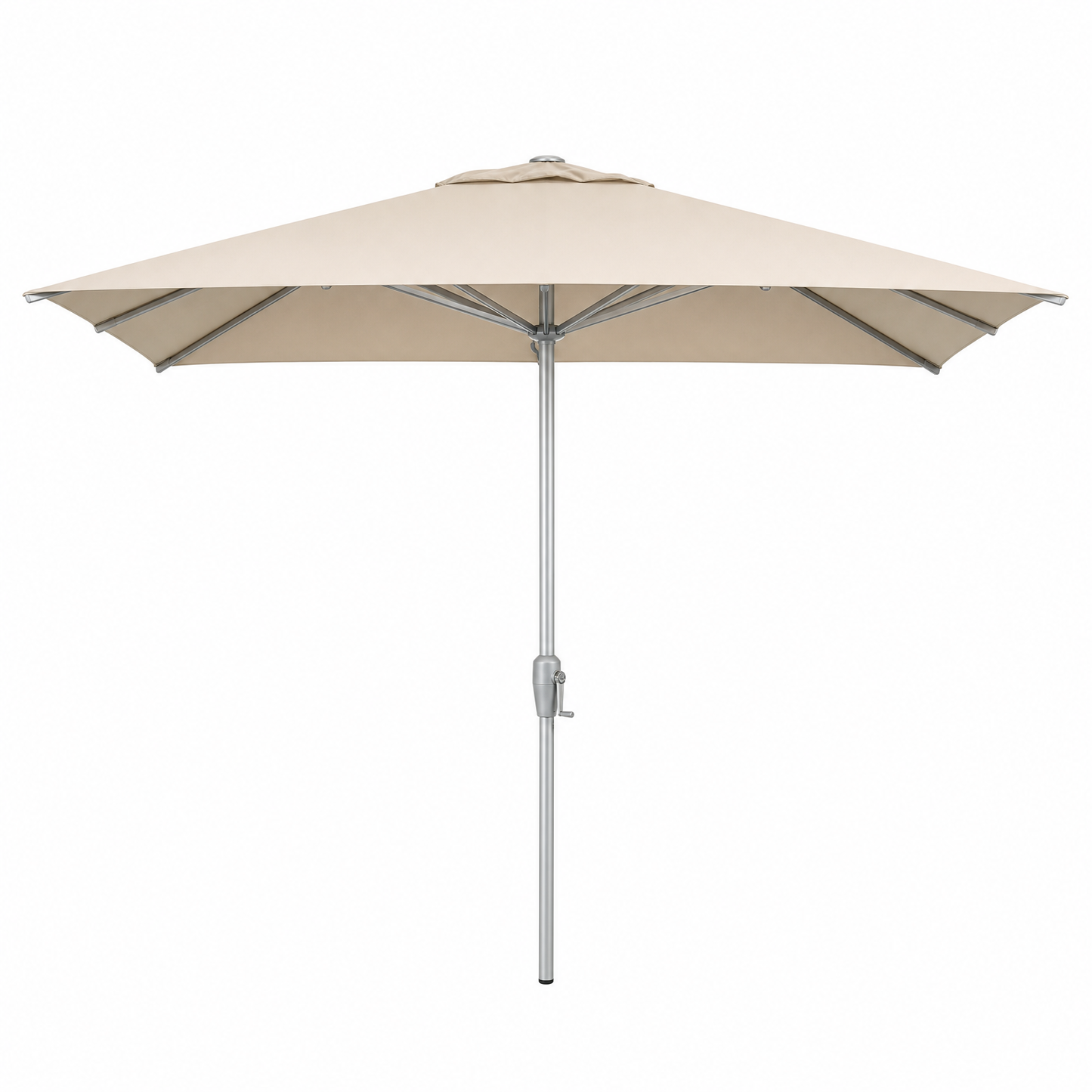 Parasol droit 3 m manivelle