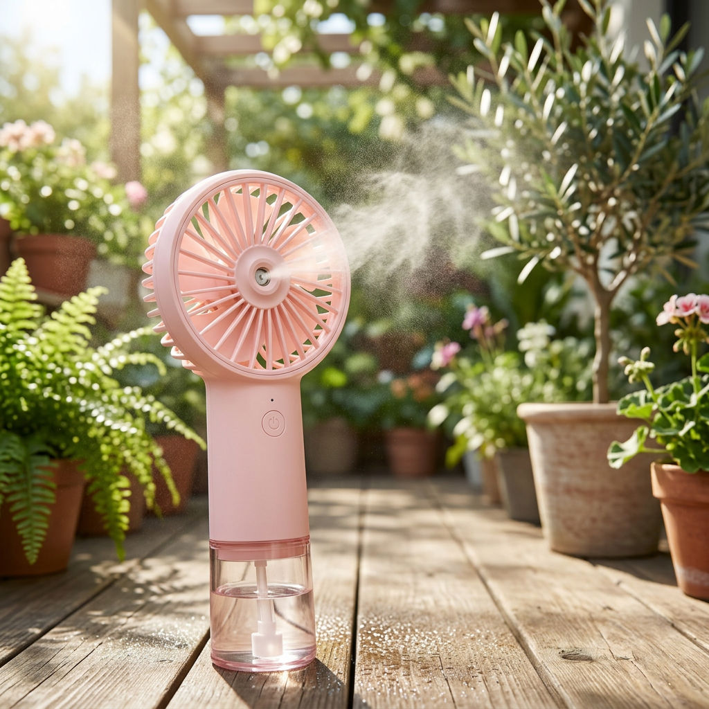 Mini brumisateur ventilateur portable