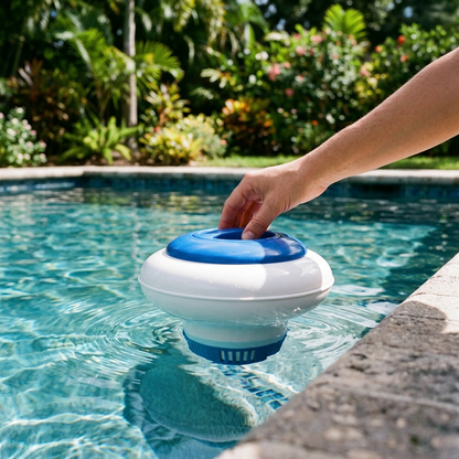 Diffuseur doseur de chlore flottant