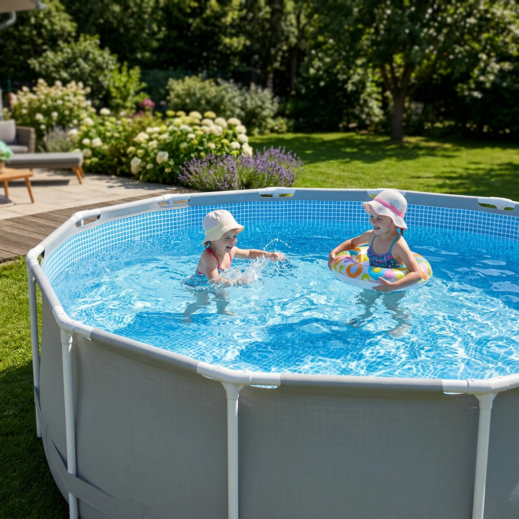 Piscine tubulaire ronde 6,3 m