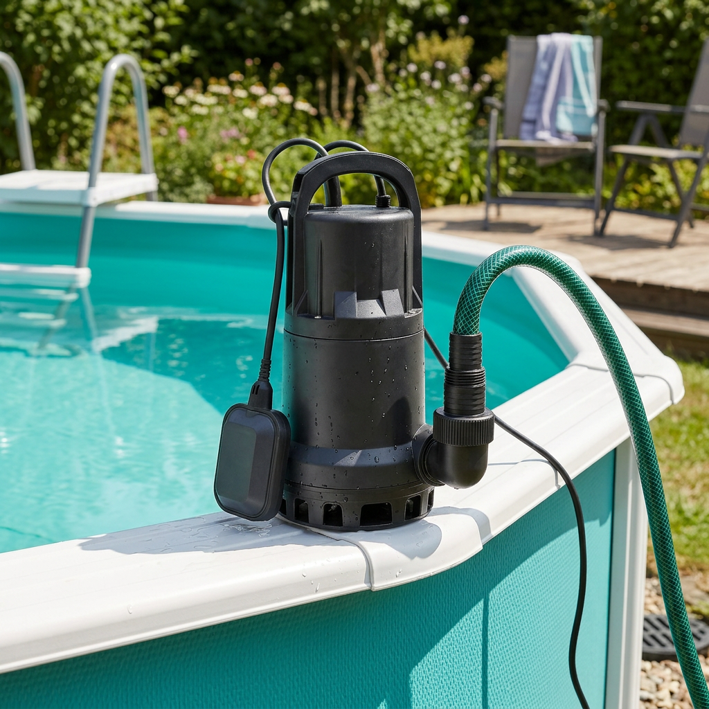 Pompe vide cave hivernage 7000 L/h