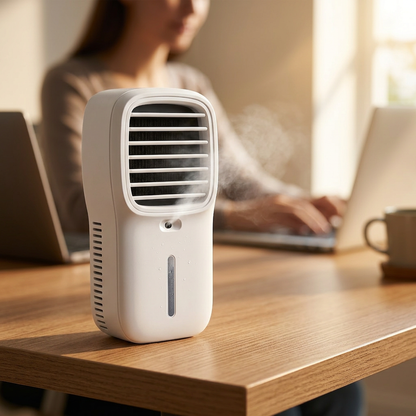 Climatiseur USB portatif avec spray