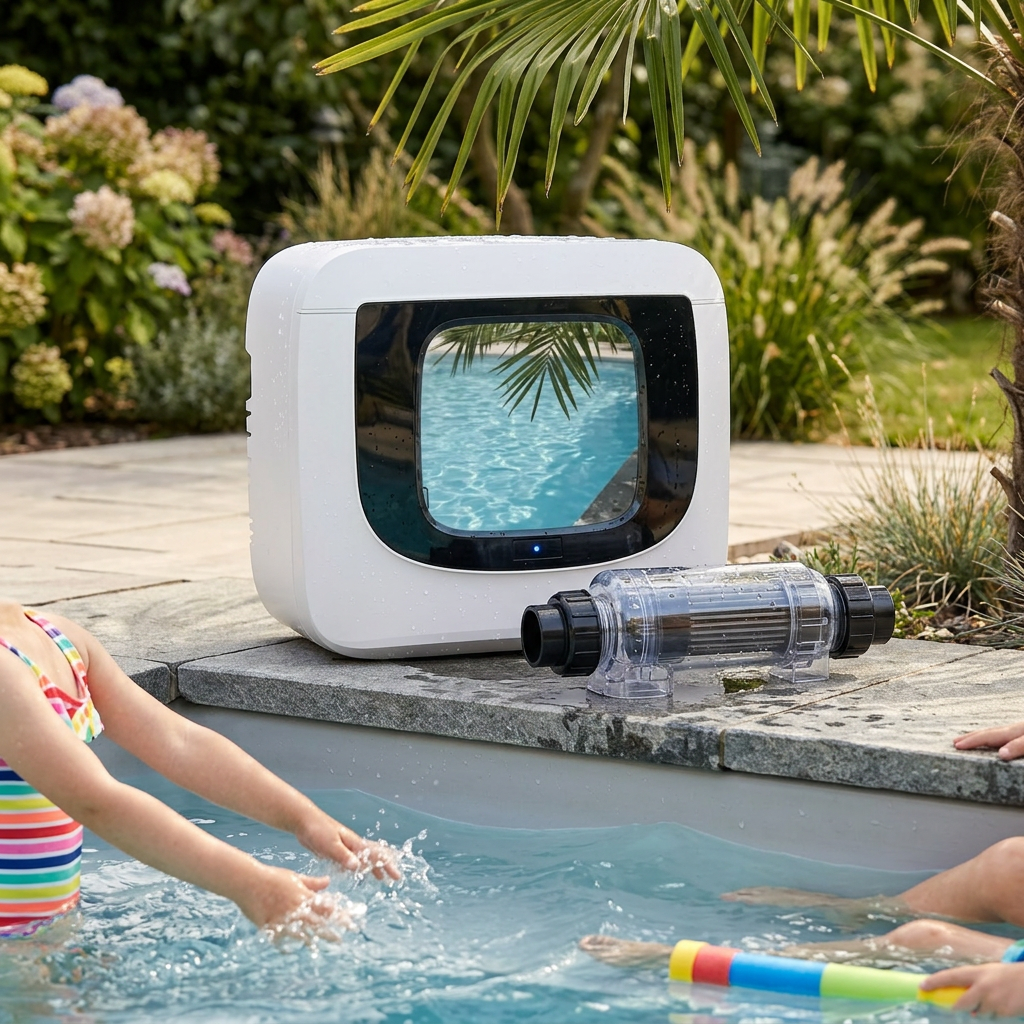 Électrolyseur au sel pour piscine