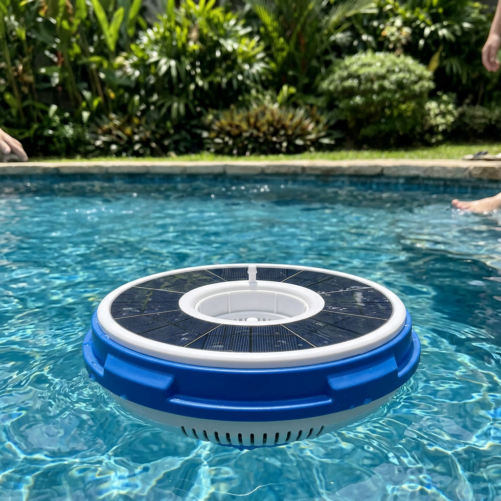 Pompe de surface solaire flottante