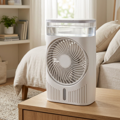 Rafraîchisseur ventilateur 2 en 1 3 L