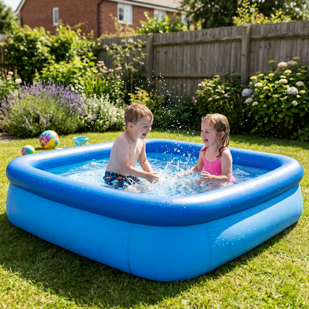 Piscine gonflable rectangulaire 5,1 m