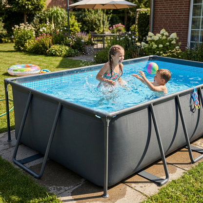 Piscine tubulaire rectangulaire 5,1 x 3,4 m