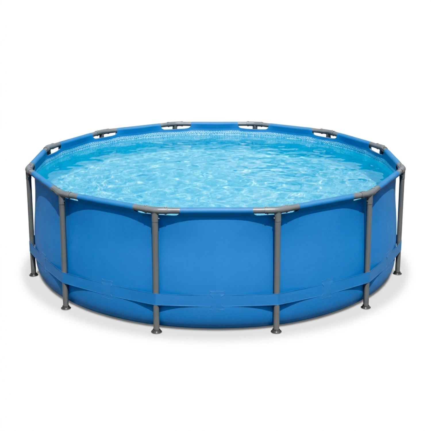 Piscine tubulaire ronde 3 m, structure acier