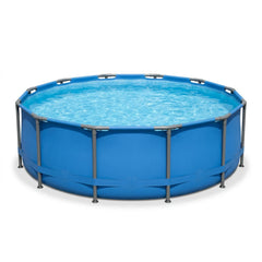 Piscine tubulaire ronde 3 m, structure acier