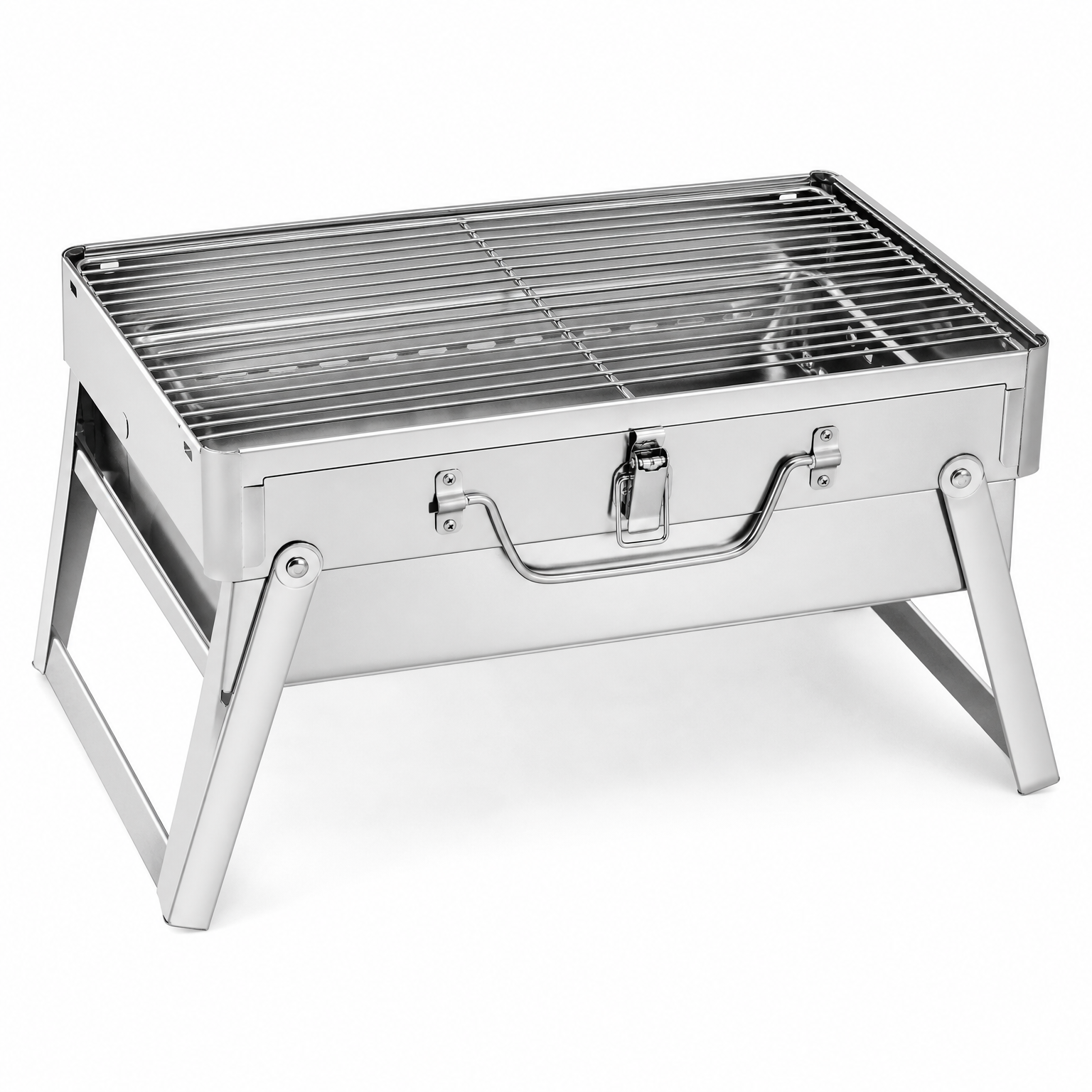 Barbecue pliant portable charbon