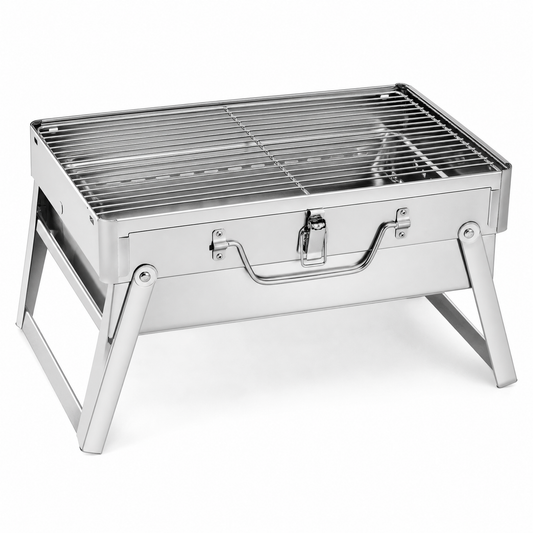 Barbecue pliant portable charbon