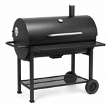 Barbecue tonneau acier grande grille