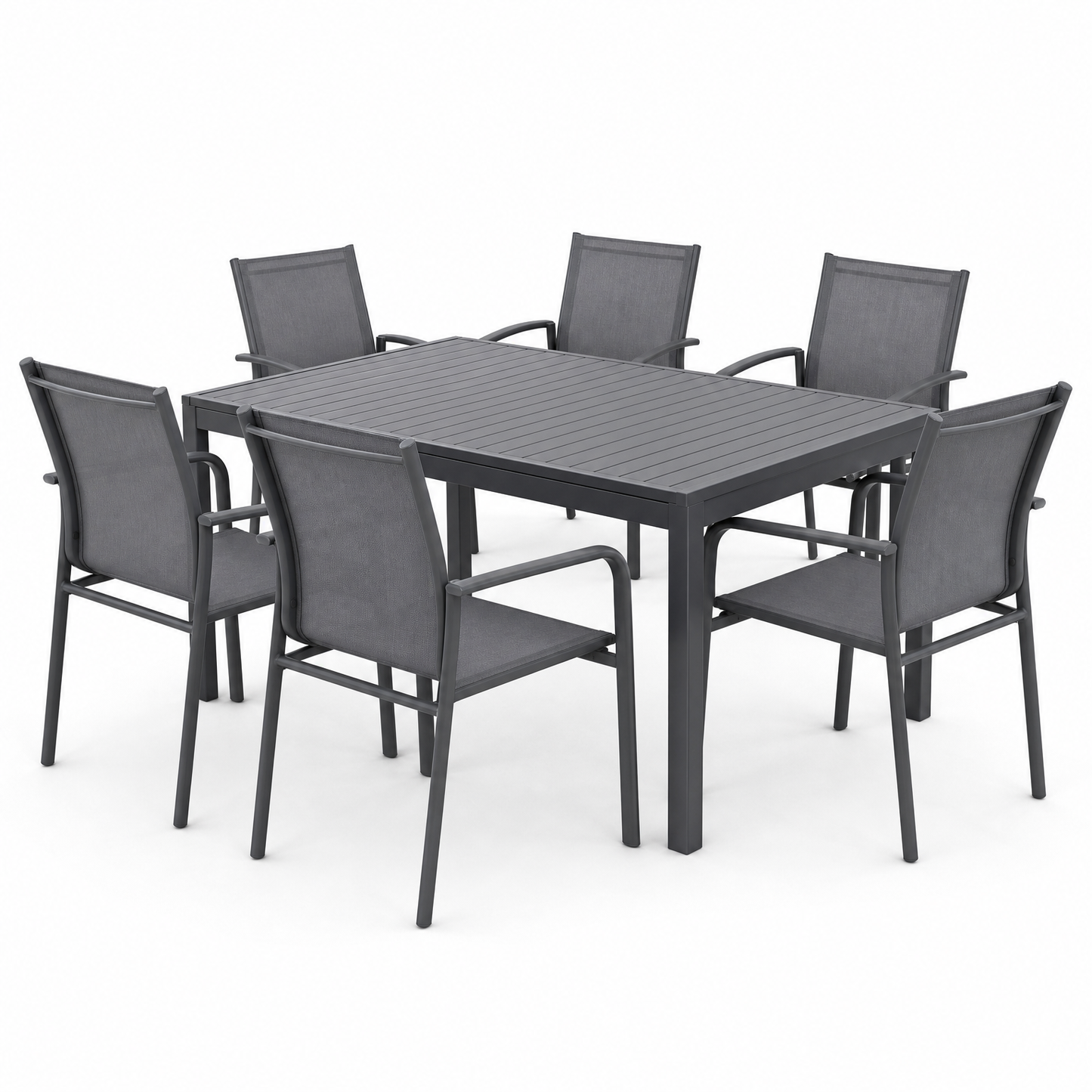 Ensemble repas jardin 6 chaises
