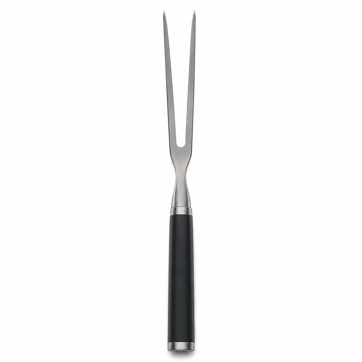 Fourchette à viande titane long manche