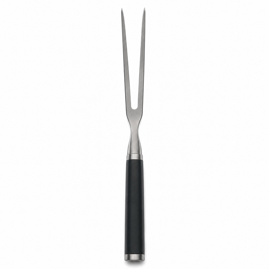 Fourchette à viande titane long manche