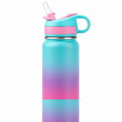 Gourde enfant à paille 400 ml