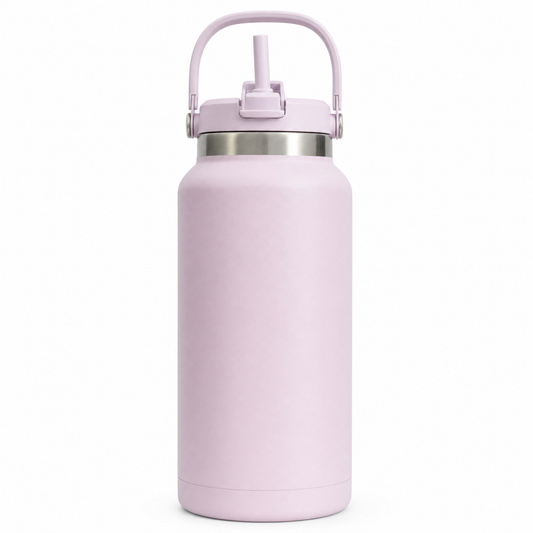 Gourde isotherme avec paille 800 ml