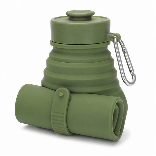 Gourde pliable silicone 500 ml