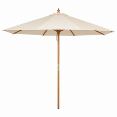 Parasol de marché bois 2,7 m