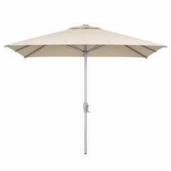 Parasol droit 3 m manivelle