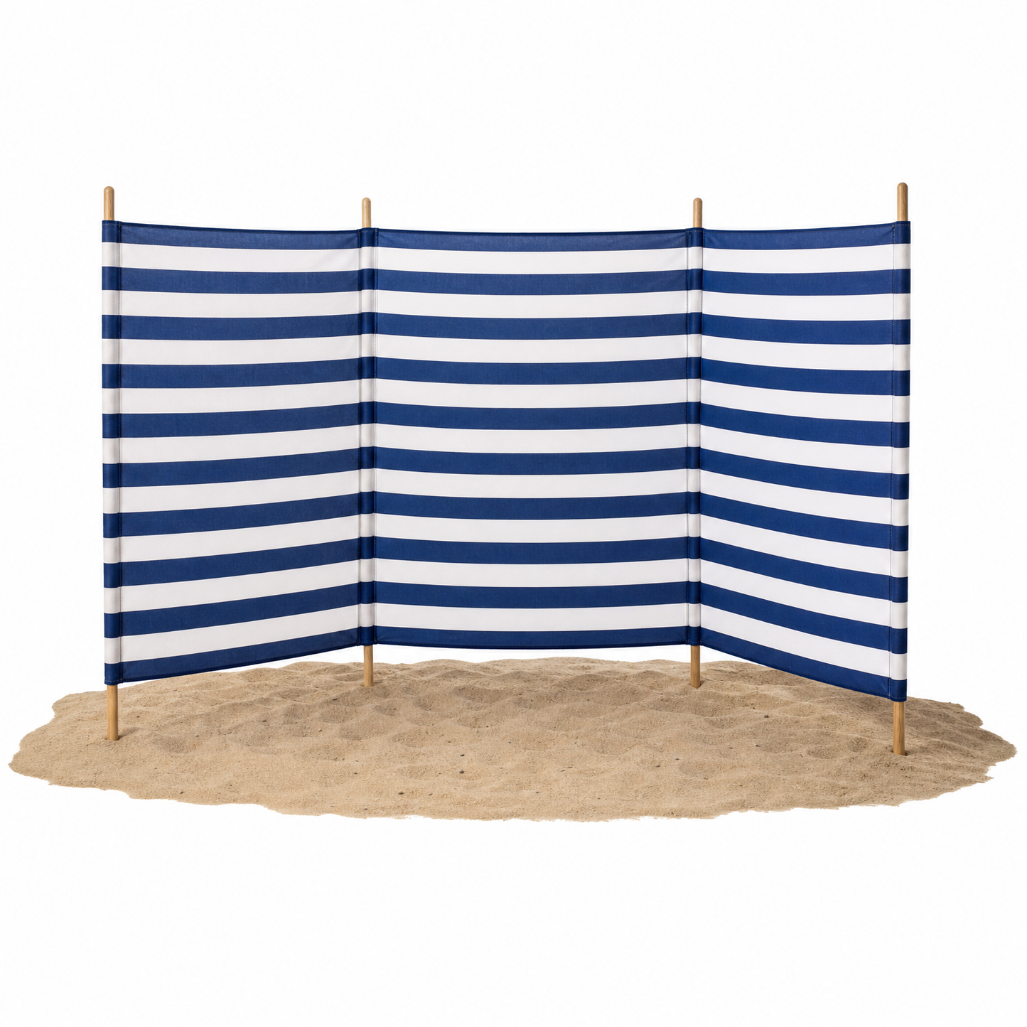 Paravent de plage 4 pans anti vent