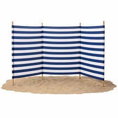 Paravent de plage 4 pans anti vent