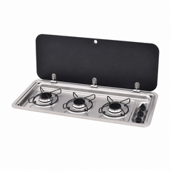 Réchaud gaz 3 feux camping car