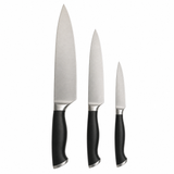 Set 3 couteaux titane chef office éplucheur