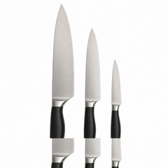 Set 3 couteaux titane chef office éplucheur