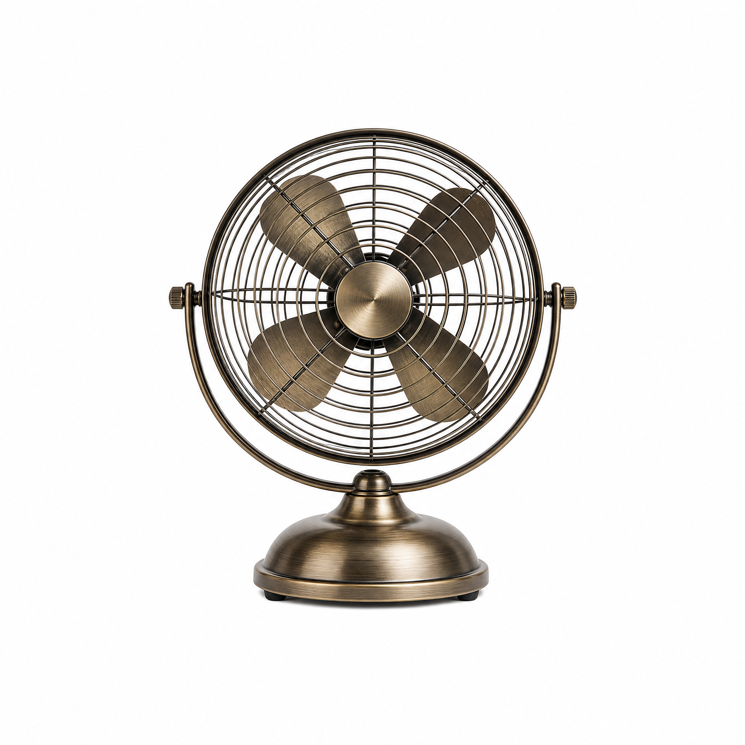 Ventilateur de bureau métal rétro