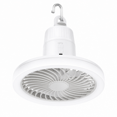 Ventilateur de plafond portable LED rechargeable