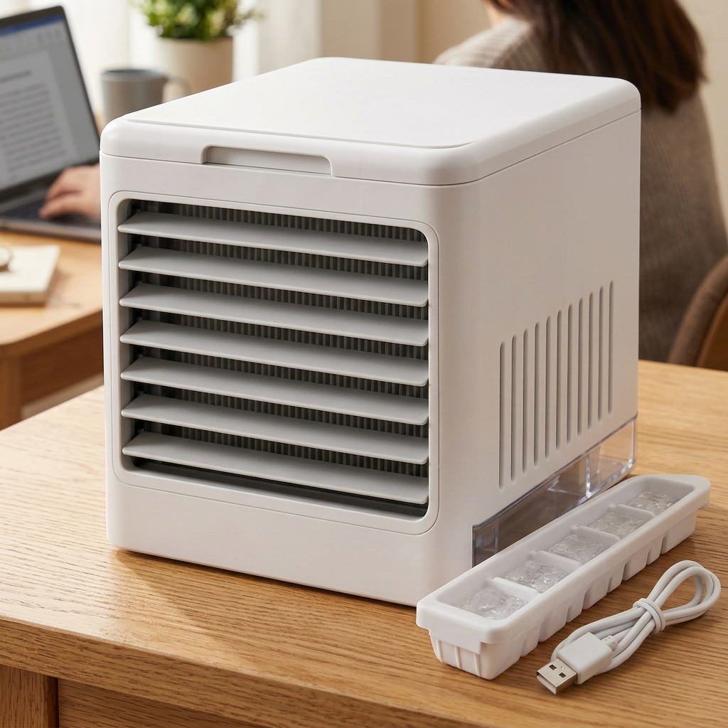 Ventilateur glacière USB portable