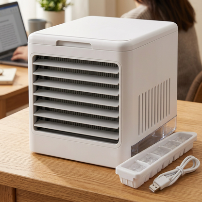 Ventilateur glacière USB portable