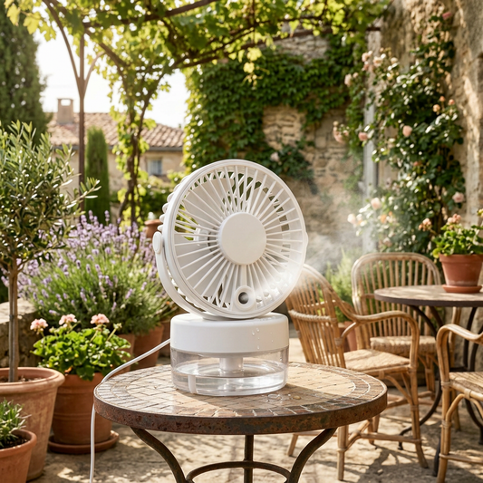 Ventilateur brumisateur de table USB