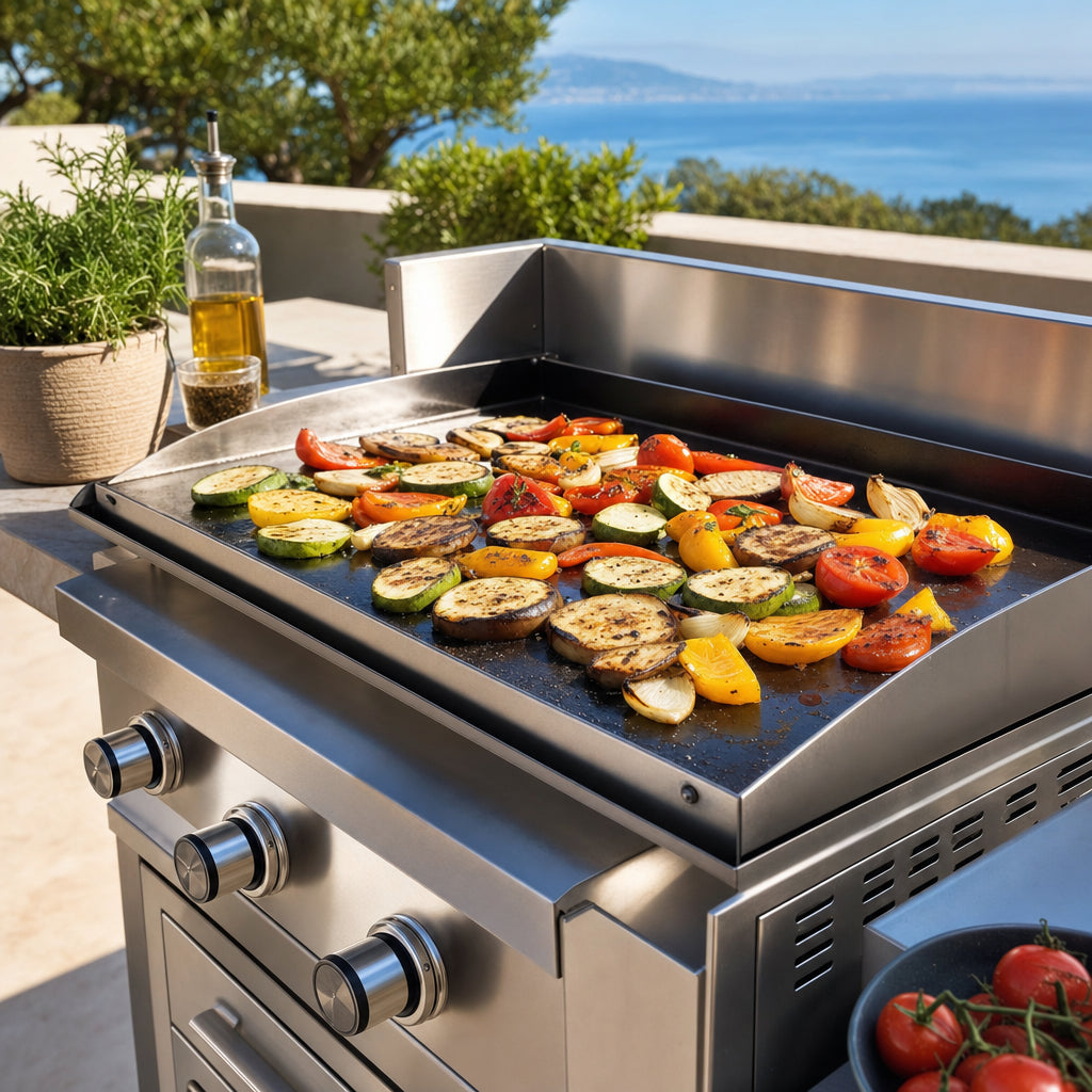 Barbecues, planchas et cuisine plein air